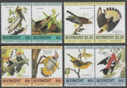 ST VINCENT Audubon,birds,vogels,vögel,oiseaux,pajaros,uccelli,aves, Yvert N°812/19 MNH, ** - Other & Unclassified