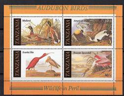 TANZANIE, Audubon,birds,vogels,vögel,oiseaux,pajaros,uccelli,aves, Yvert BF45 MNH, ** - Otros & Sin Clasificación