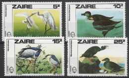 ZAIRE, Audubon,birds,vogels,vögel,oiseaux,pajaros,uccelli,aves, Yvert N°1238/11 MNH, ** - Other & Unclassified