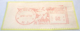 United States Printed Postage Fragment Princeton 1974 52c - Used - 1981-00