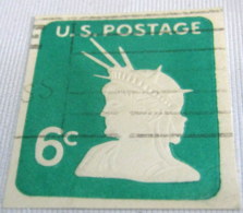 United States Liberty 6c Stationery Fragment - Used - Otros & Sin Clasificación