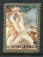 MACEDONIA 1993 Ilinden Rising   MNH / **.  Michel  15 - Macedonia Del Nord