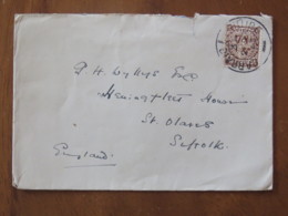 Ireland 1948 Cover To England - Arms - Music - Lettres & Documents