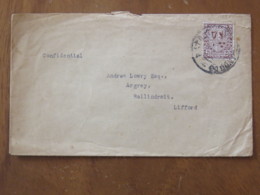 Ireland 1948 Cover To England - Arms - Music - Wax Sealed (crown) - Cartas & Documentos