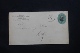 ETATS UNIS - Entier Postal Commercial De Monroe En 1893 - L 43049 - ...-1900