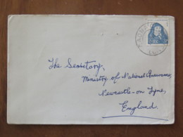 Ireland 1958 Cover Caonac To England - Mother Mary Aikenhead - Brieven En Documenten