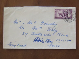 Ireland 1960 Cover To England - Flight Of The Holy Family - Donkey - Storia Postale