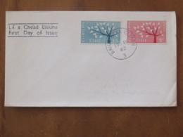 Ireland 1962 FDC Cover - Europa CEPT Tree - Cartas & Documentos