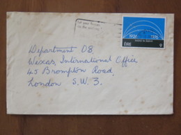 Ireland 1976 Cover To England - Radio Waves - Lettres & Documents