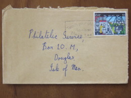 Ireland 1977 Cover To Isle Of Man - Electricity - Teeth Slogan - Storia Postale