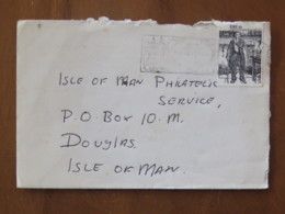 Ireland 1977 Cover To Isle Of Man - Shanachie - Folklore - Bank Slogan - Storia Postale