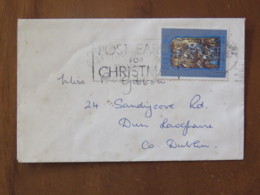 Ireland 1980 Cover To England - Christmas Painting - Brieven En Documenten