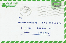 Irland / Ireland - Umschlag Echt Gelaufen / Cover Used (T415) - Briefe U. Dokumente