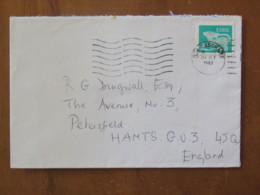 Ireland 1982 Cover Don Laughaire To England - Dog - Storia Postale