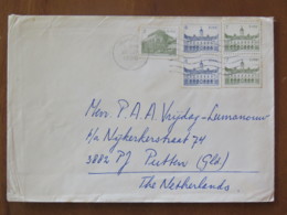 Ireland 1986 Cover Glen Garriff To Holland - Botanical Garden - Hospital - Lettres & Documents