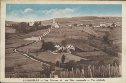 Cpa Chiroubles, Les Côteaux Et Ses Vins Renommés, Vue Générale - Chiroubles