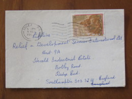 Ireland 1989 Cover Baile Atha To England - LOVE - Lettres & Documents