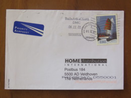 Ireland 2001 Cover Baile Atha To Holland - Sailboats - Boat - Lettres & Documents