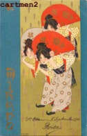 RAPHAEL KIRCHNER " MIKADO " FEMMES JAPONAISES JAPAN ILLUSTRATEUR ART NOUVEAU 1900 - Kirchner, Raphael