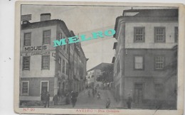 Portugal - AVEIRO - Rua  Coimbra (Loja: SAPATARIA MIGUEIS / CABEDAES) "Postal Escrito Em 5/3/1926" - Aveiro