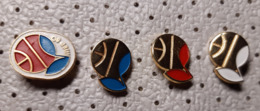 Junior European Basketball Championship Celje 1980 Slovenia Ex Yugoslavia Pins - Baseball