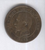 10 Centimes France 1855 MA - Andere & Zonder Classificatie