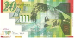 ISRAEL 20 SHEQALIM 2008 PICK 63 UNC - Israel