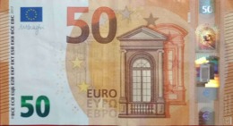 50 EUROS SPAIN(VB0) V010 First With Code VB And Nummer Low, DRAGHI - 50 Euro