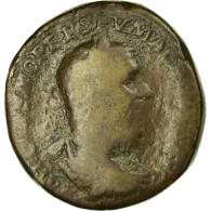 Monnaie, Macrin, Sesterce, 218, Rome, B+, Bronze, RIC:148 - The Severans (193 AD To 235 AD)