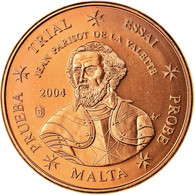 Malte, Fantasy Euro Patterns, Euro Cent, 2004, FDC, Cuivre - Prove Private