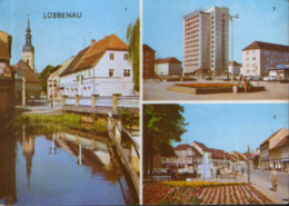 Germany - Postcard Used 1971 - Lubbenau - Images From The City - 2/scans - Luebbenau