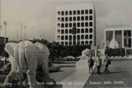 ROMA EUR - E.u.r. - Viale Della Civiltà Del Lavoro - Palazzo Della Civiltà - Expositions