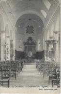 Frasnez   Lez-Gosselies.   -   Intérieur De L'Eglise. ( Scheurtje Bovenaan)  1900 - Les Bons Villers