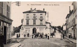 Cpa Nanterre Place De La Mairie - Nanterre