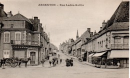 Cpa Argenton Rue Ledru Rollin - Other & Unclassified