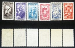 N° 593-598 COIFFES REGIONALES TB Neuf N** Cote 16€ - Nuovi