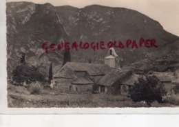 09- ORNALAC PRES USSAT LES BAINS- EGLISE D' ORNALAC ET VUE GENERALE  - CARTE PHOTO  - ARIEGE - Other & Unclassified