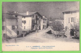 ARNEGUY / PONT INTERNATIONAL / VALCARLOS / BARRIO DE PECOCHETA .....Carte Vierge - Arnéguy