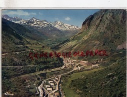 09-  L' HOSPITALET - VUE GENERALE AERIENNE - LA VALLEE ET LA ROUTE DU COL DE PUYMORENS - ARIEGE - Autres & Non Classés