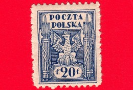 POLONIA - 1919 - Aquila Con Fasci - Emissione Polonia Del Nord - Eagle - 20 - Neufs