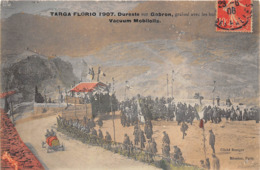 MADONIE- TARGA FLORIO 1907, DURESTE SUR GOBRON, GRAISSE AVEC LES HUILES , VACUUM MOBILOILS - Altre Città