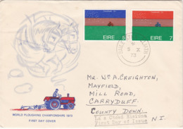 Ireland 1973 World Ploughing Championship FDC - FDC