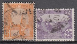 Tunisie 70 + 72 ° - Used Stamps