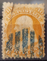 USA 1861 - Canceled - Sc# 71 - 30c - Damaged! - Gebruikt