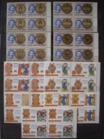 VATICAN 3 SCANS MNH** IN BLOCS OF 4 - Verzamelingen