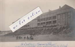 BERCK-PLAGE - Les Enfants Assistés De La " Seine " Devant L' Hôpital Bouville   ( Carte-photo ) - Berck