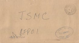 Hong Kong 1975 FPO 1038 Joint Service Movements Centre Forces Official Domestic Cover - Brieven En Documenten