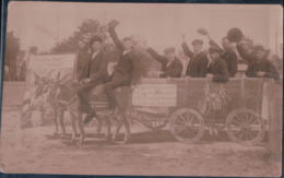 CARTE PHOTO Zossen 1916 Fröliche Fahrt Von Der Heimat - Zossen