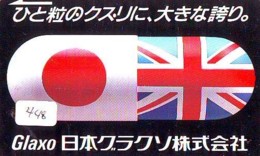 Télécarte Japon * ANGLETERRE * ENGLAND *  (448) GREAT BRITAIN RELATED * Phonecard Japan - Culture