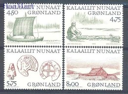 Greenland 1999 Mi 339-342 MNH ( ZE3 GNL339-342 ) - Arqueología